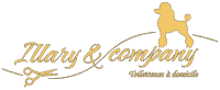Logo toiletteur pour chien Illary & company Verviers